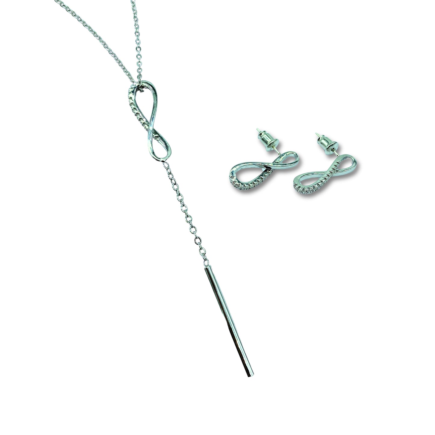 Jewelry Set for Women - Fashion Jewelry Silver/Gold Plated Necklace and Earrings Set