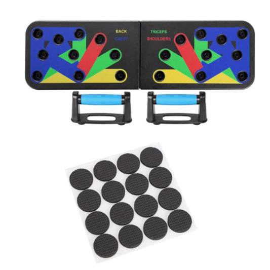 Push Up Bars Handles for Floor Workout - Non-Slip Fitness Equipment for Home Gym, Strength Training & Exercise