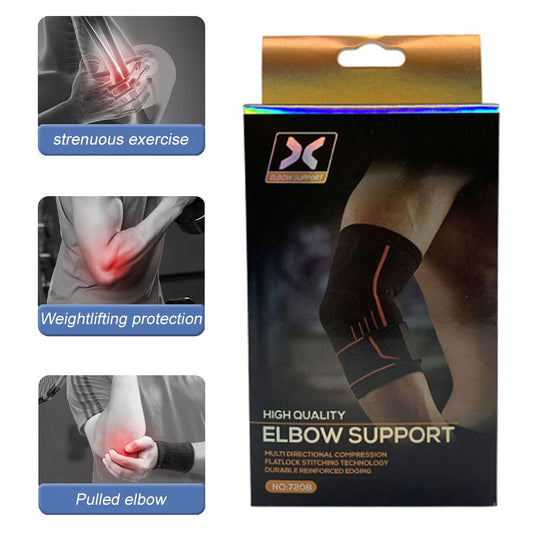 High-Quality Elbow Support – Multi-Directional Compression & Reinforced Edging