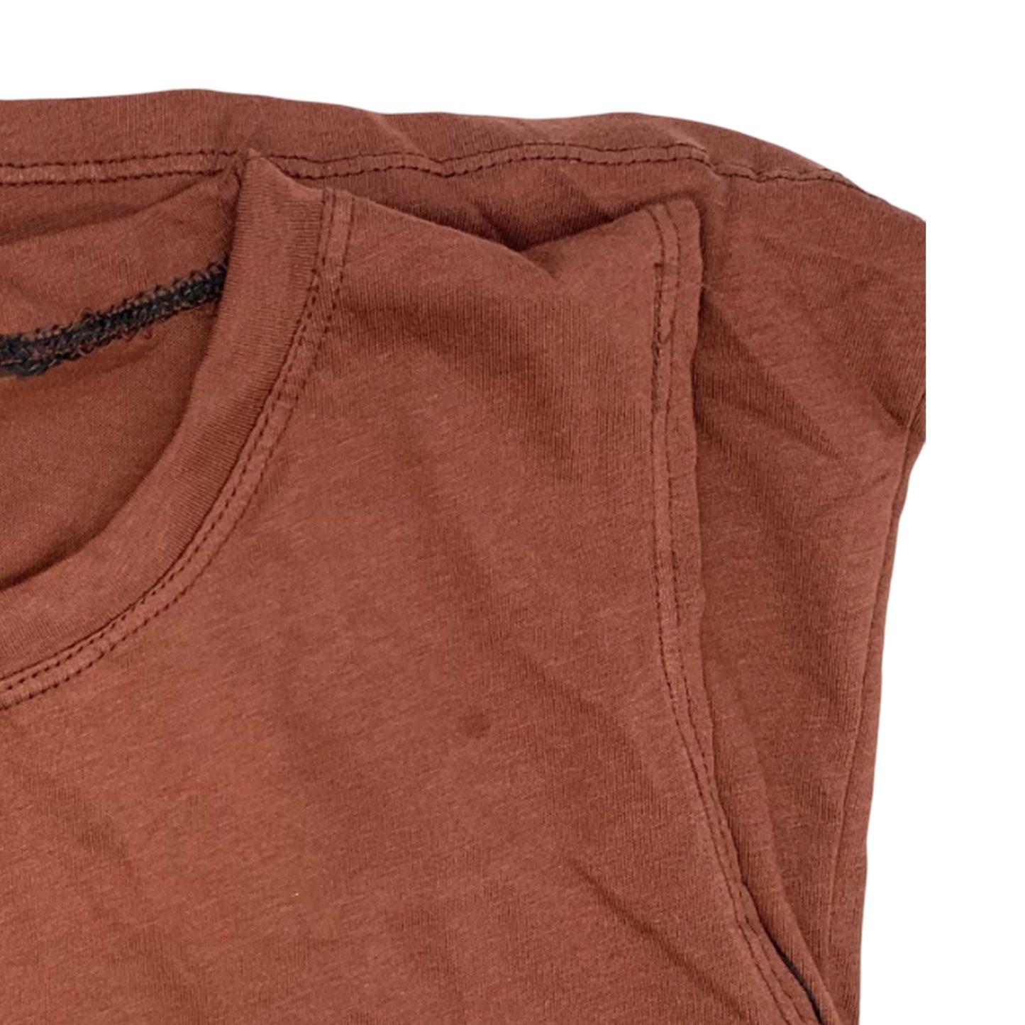 Teens' Muscle Shirt | Boys' Round Neck Cotton Tank Top | Teens Summer Tank Suitable for small to medium sizes (6-12 Years Old, Unisex)