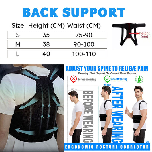 Premium Back Support Belt – Heavy-Duty Elastic for Comfort & Stability