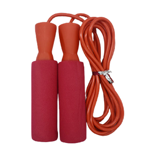 Adjustable Jump Rope for Fitness - Foam Handle, Durable Speed Skipping Rope for Workout, Cardio, Boxing, Training