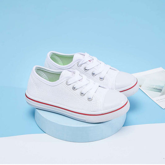 Amari Children's Canvas Shoes Spring Girls Board Shoes Unisex Korean Kids shoes Sneakers for kids girls casual rubber shoes for kids net rubber shoes for kids size 30-35