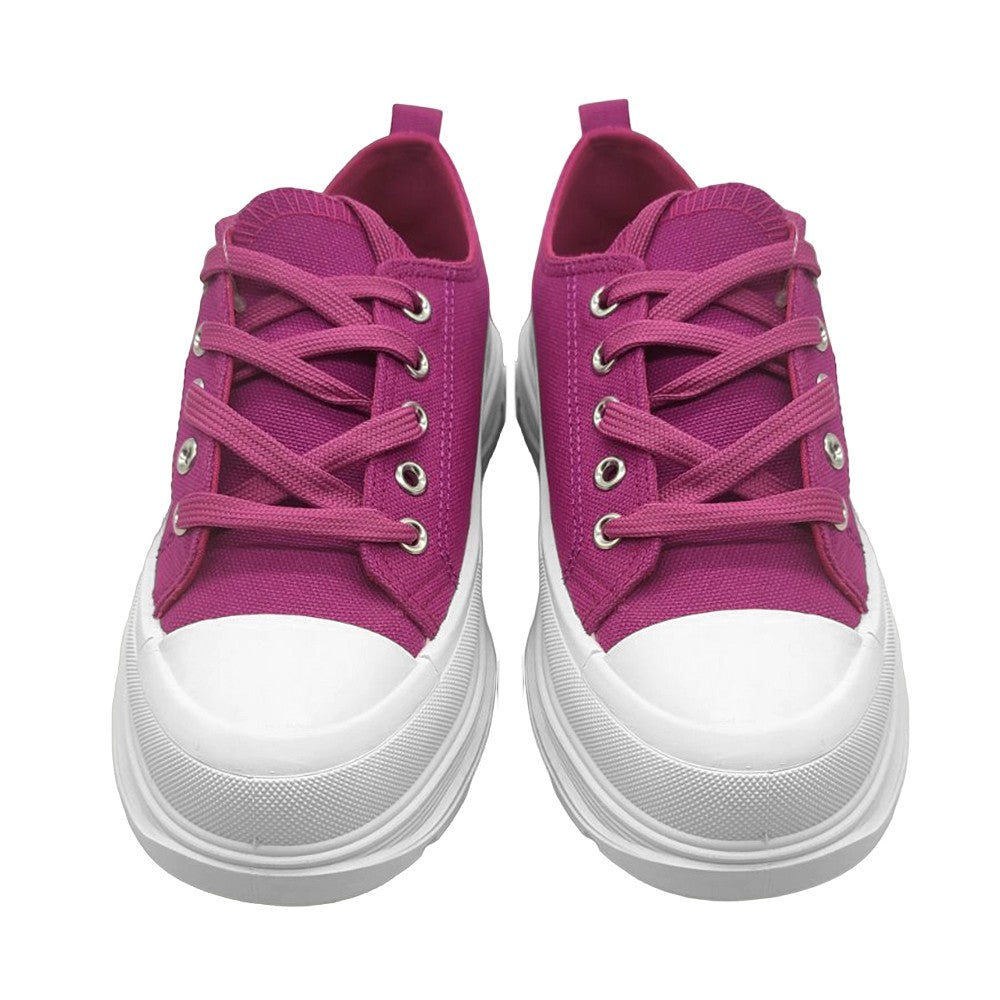 Scarlette Women's Lace-up Sneakers (white sole) Women's Casual Shoe