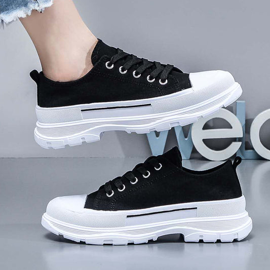 Scarlette Women's Lace-up Sneakers (white sole) Women's Casual Shoe