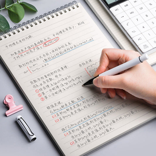 A5/A6/B5 Spiral Notebook Blank Kraft Paper Sketchbook Drawing Journal Stationery for School & Office Writing