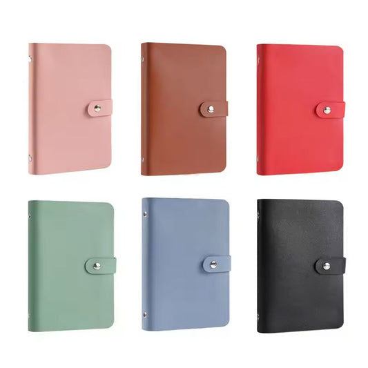 1pc Banknote Storage Book | A6 PU Leather Cash Organizer | Ultra-Large Capacity Card & Money Holder