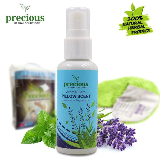 Precious Herbal Natural Pillow Aroma Care Pillow Scent Lavender and Peppermint Spray