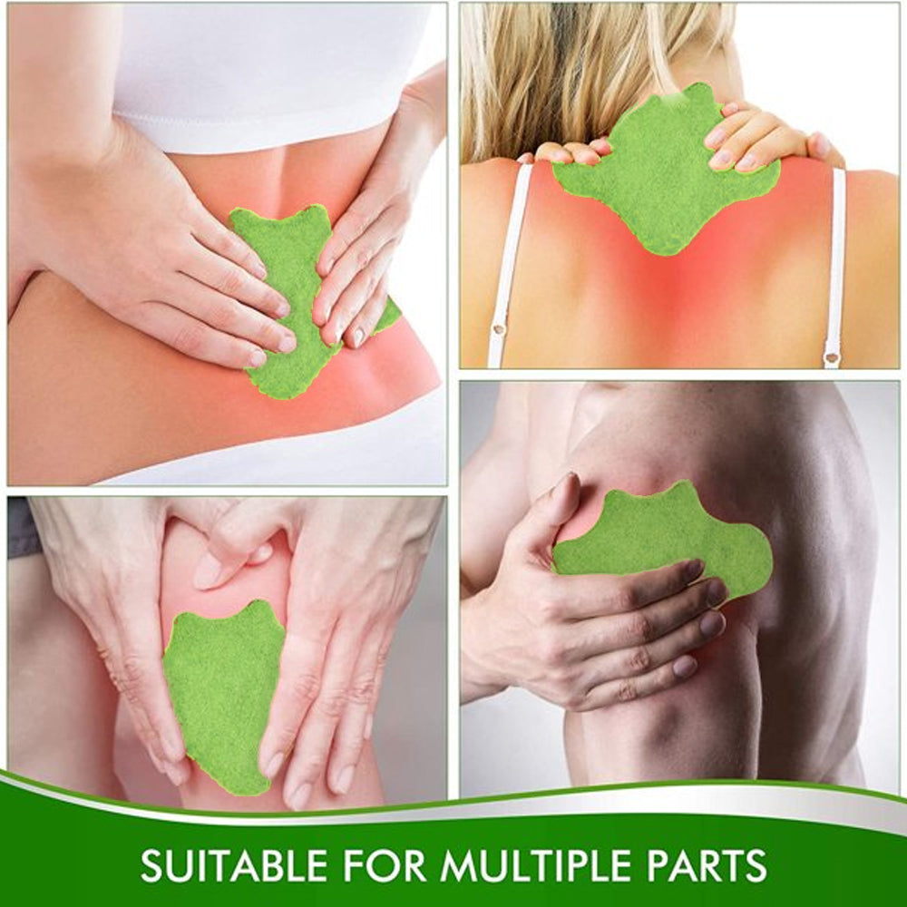 Herbal Knee Pain Relief Patches - Reduces Inflammation, Boosts Circulation, Multi-Area Use (10 Pcs)