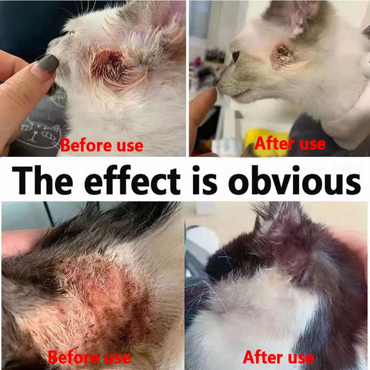 Silver Ion Pet Wound Spray – Fast Healing Antibacterial Disinfectant for Dogs & Cats, 24H Protection, 100ml