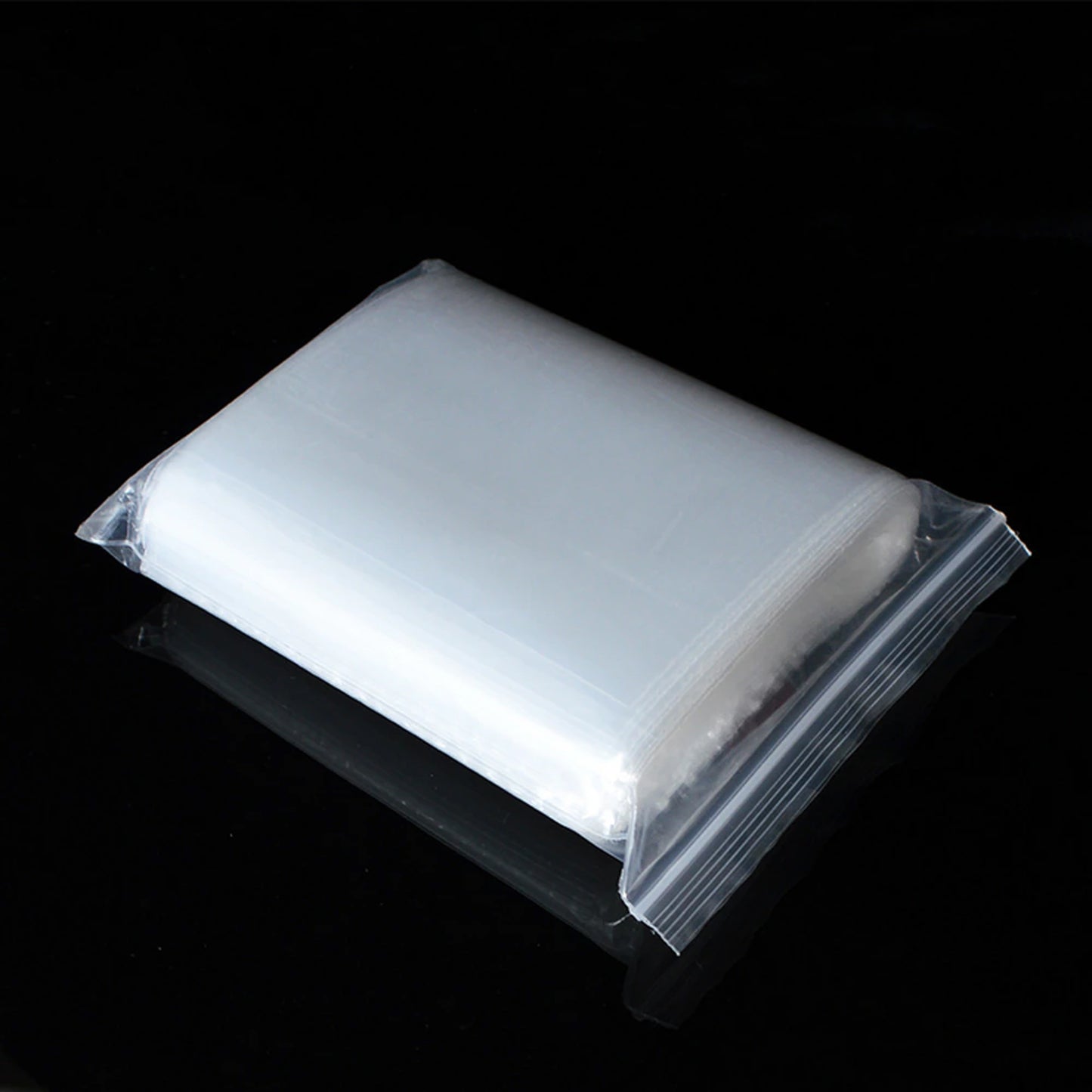 100 Pcs per pack Resealable Bags Pcs Clear Plastic Bags Reclosable Storage Packaging