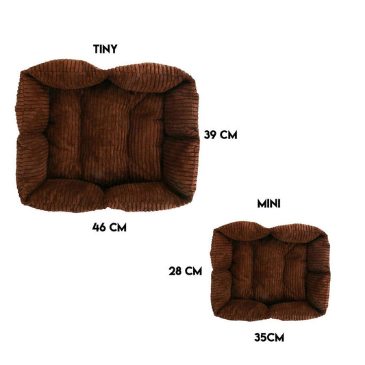 Rectangle Dog Pet Bed Ultra Soft Luxury Bed