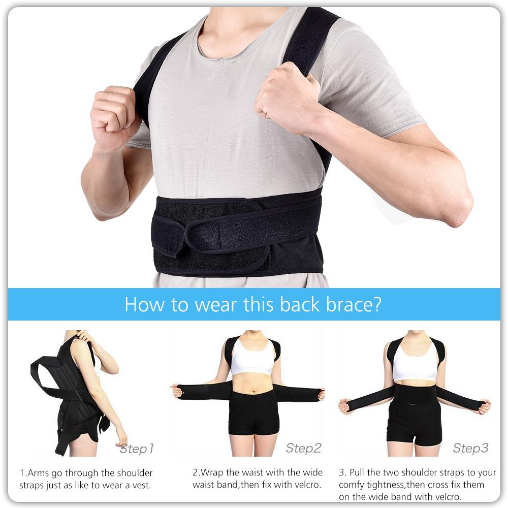 UPRIGHT POSTURE (Back support and Posture Corrector)