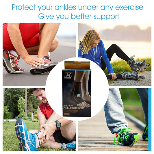 Adjustable Ankle Support – One Size Fits All, Compression & Joint Protection