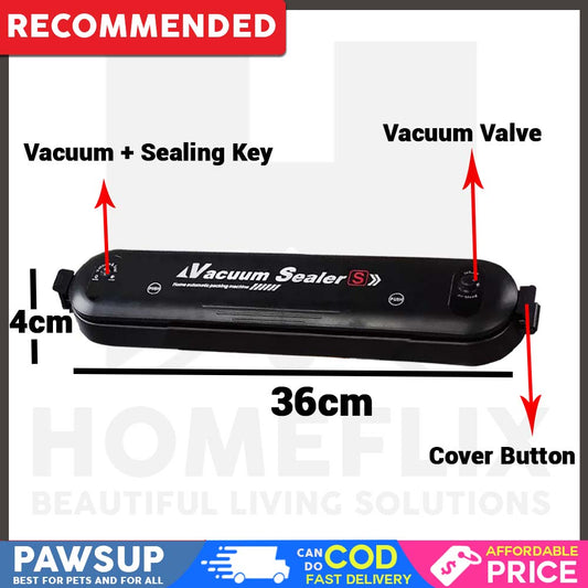 Kitchen Tools Automatic Food Vacuum Sealer Plastic Sealer Machine For Plastic