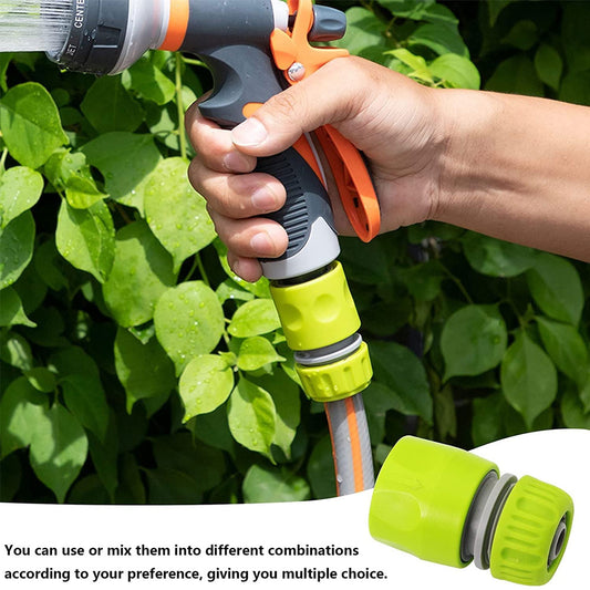 Water Pipe Fast Connecting Joint Hose Tubing Repair Coupler Garden Irrigation Adapter Quick Water Connector