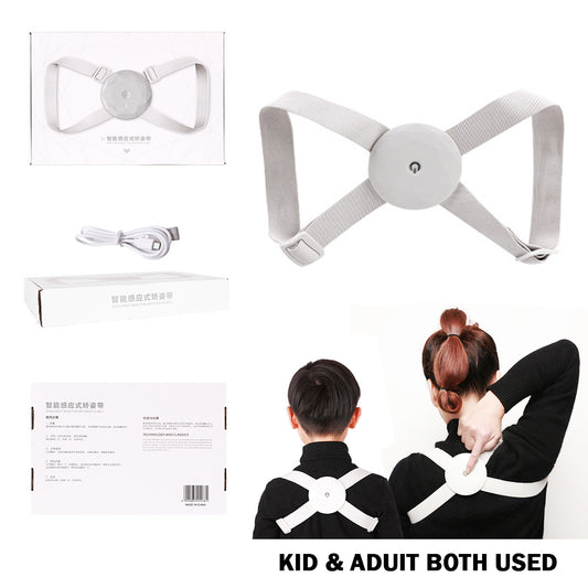 Smart Posture Corrector Back Brace | Intelligent Induction Orthopedic Belt | Adjustable Hunchback Support Strap