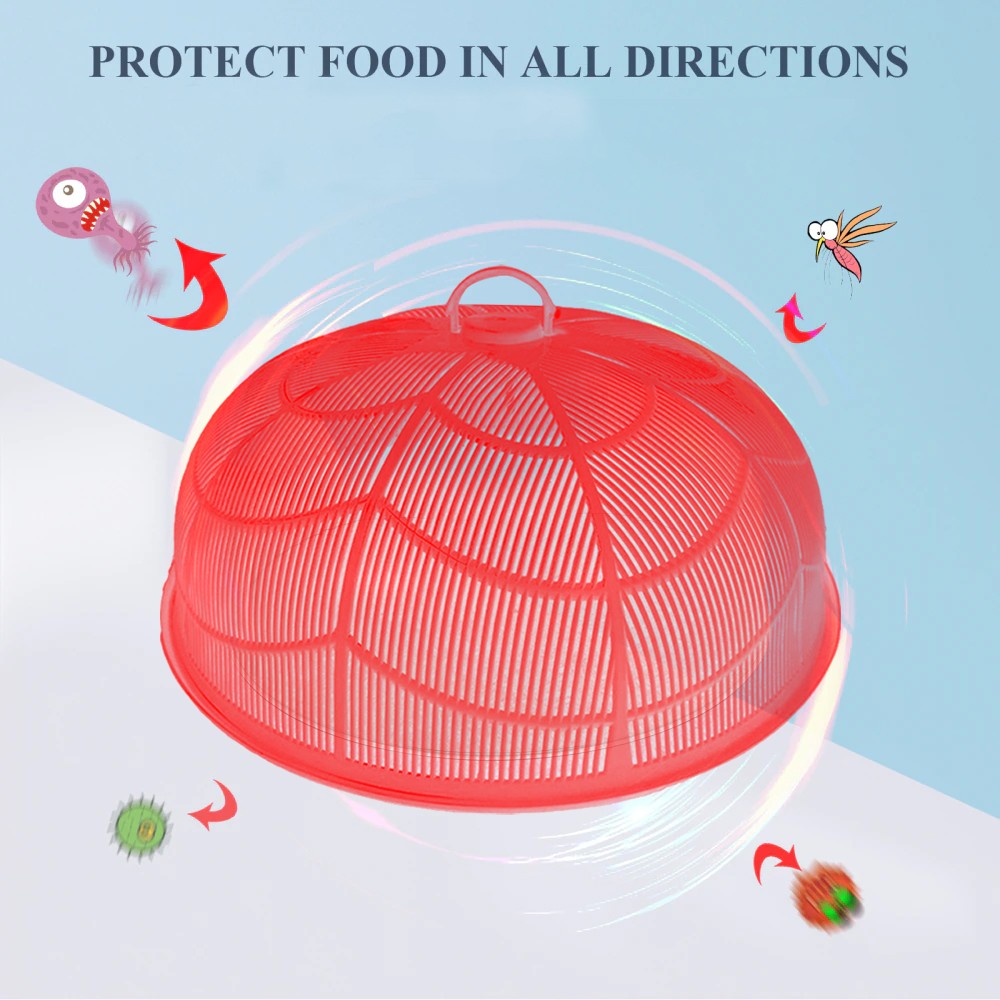 Foldable Food Cover Umbrella | Dustproof & Insulated Mesh Tent | Reusable Kitchen Dining Table Protector