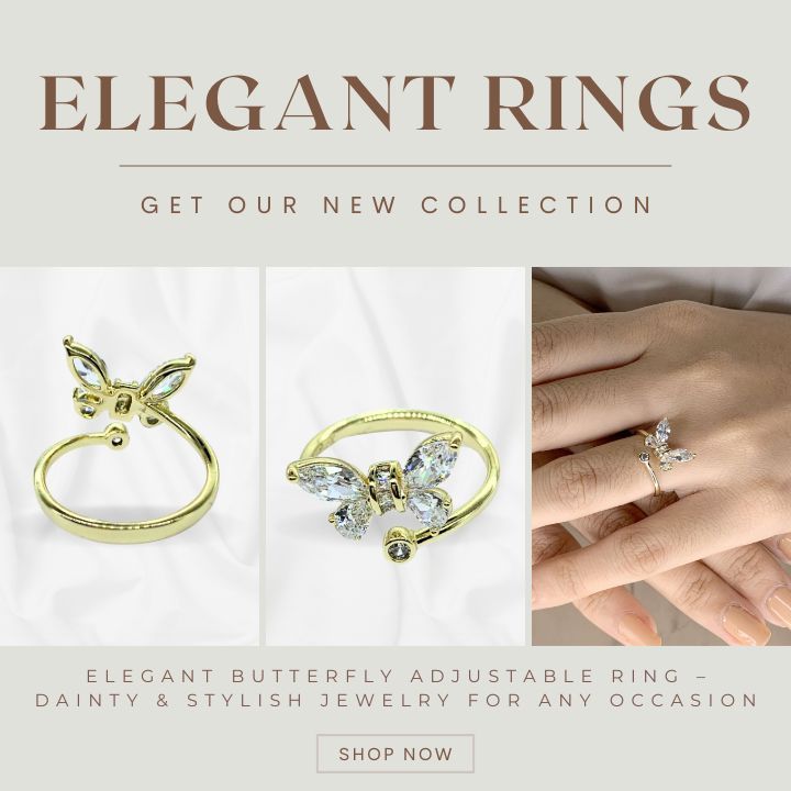 Luxury Crystal and Zirconia Rings Collection – Elegant Fashion Jewelry for civil weddings, proposals