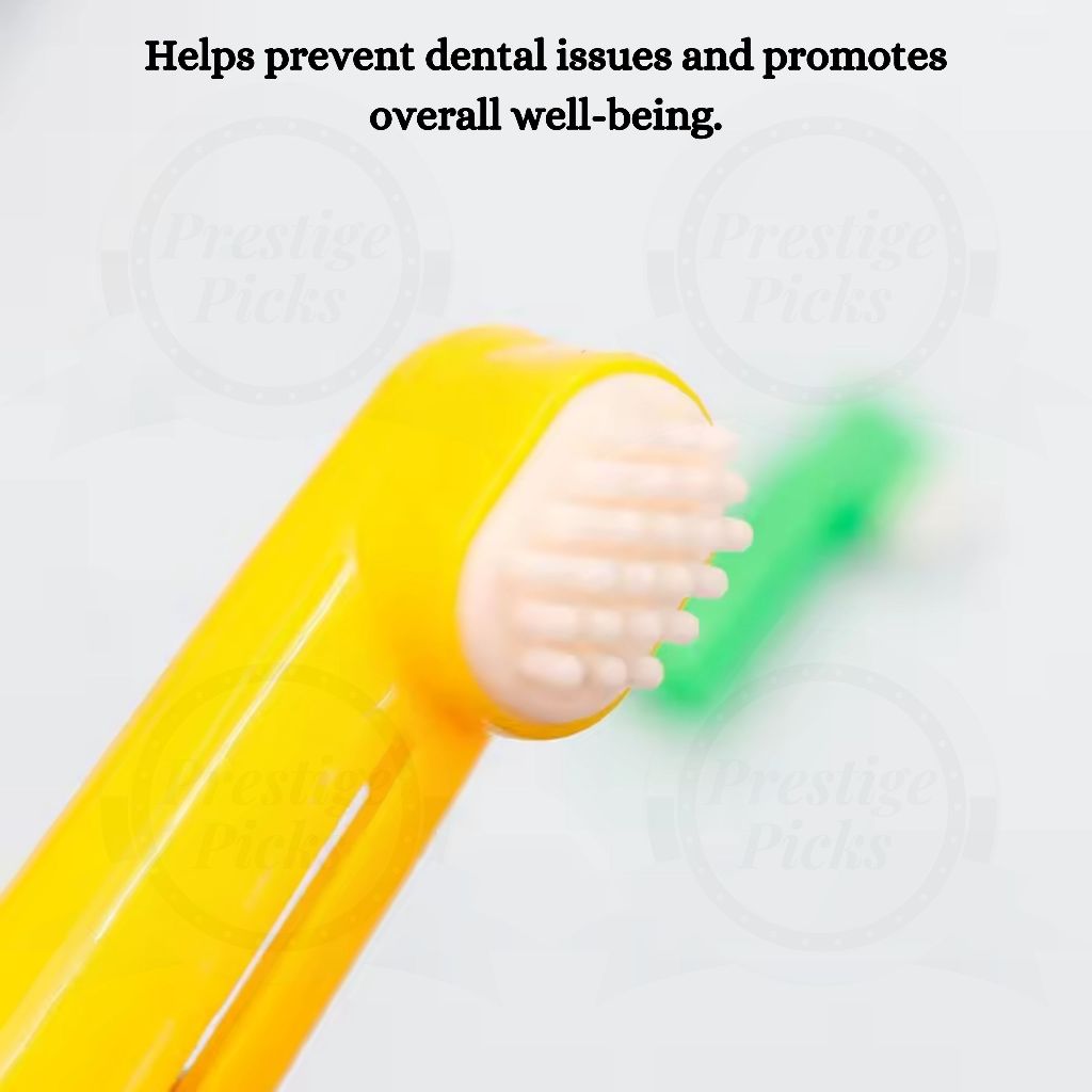 Pet Dental Care Kit for Dog Cat Puppy Toothbrush Toothpaste Set Teeth Oral Cleaning Bad Breath Care