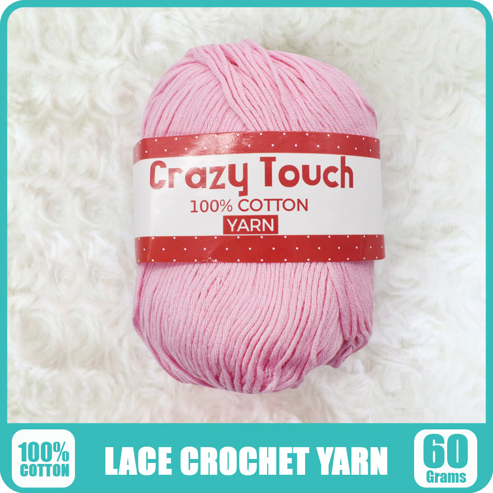 1pc Cotton Yarn 1pc. 60grams Solid Color Crochet Thread Cotton Thread Yarn