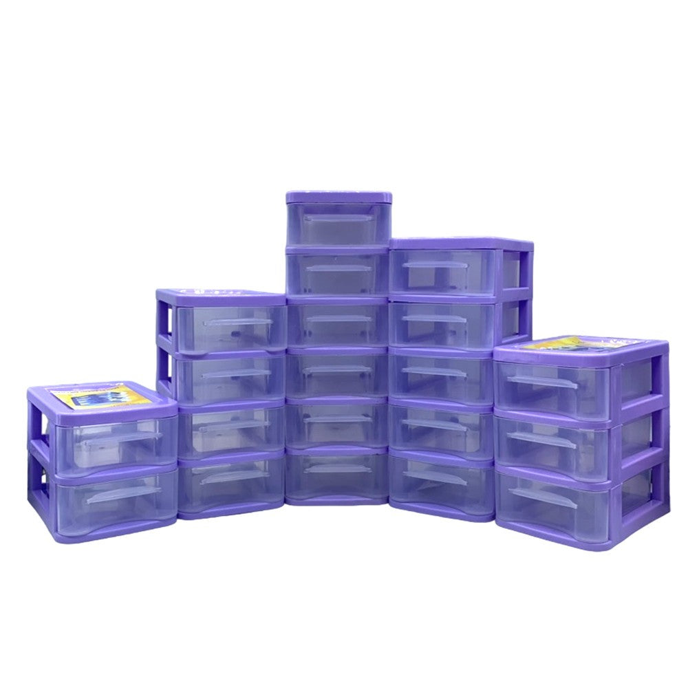 Mini Desktop Drawer Storage Accessories Organizer 2,3,4,5,6 layers Box Jewelry Drawer