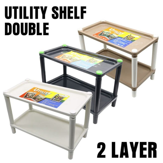 Winspire Utility Shelf 2, 3 and 4 Layers Storage Organizer Utility Rack Home Office School