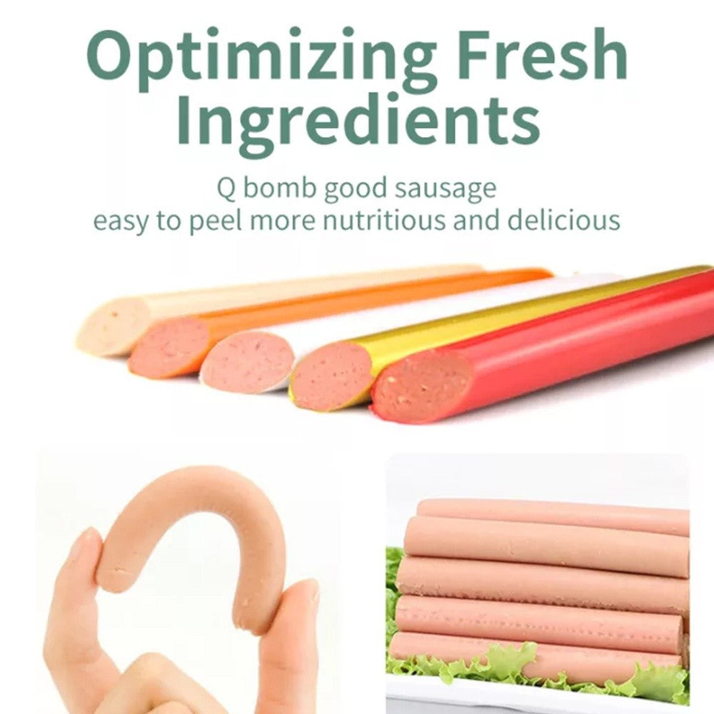 5/10PCS Pet Treat Sausage for Dogs and Cats / Available Flavors