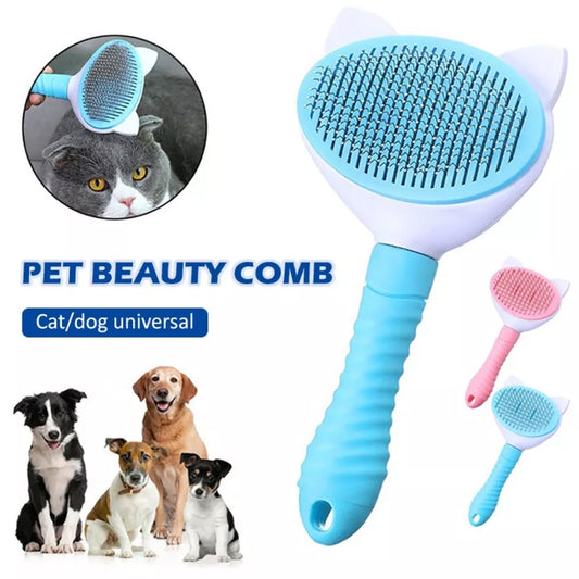 Pet Dog and Cat shedding Brush Hair Remover , Easy Pet Fur Remover for Cat and Dog