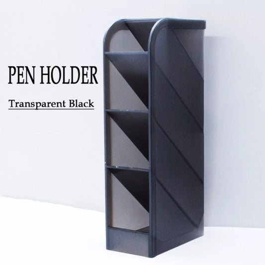 Creative Multifunctional 4 Grid Desktop Organizer School Accessories Stationery Organizer