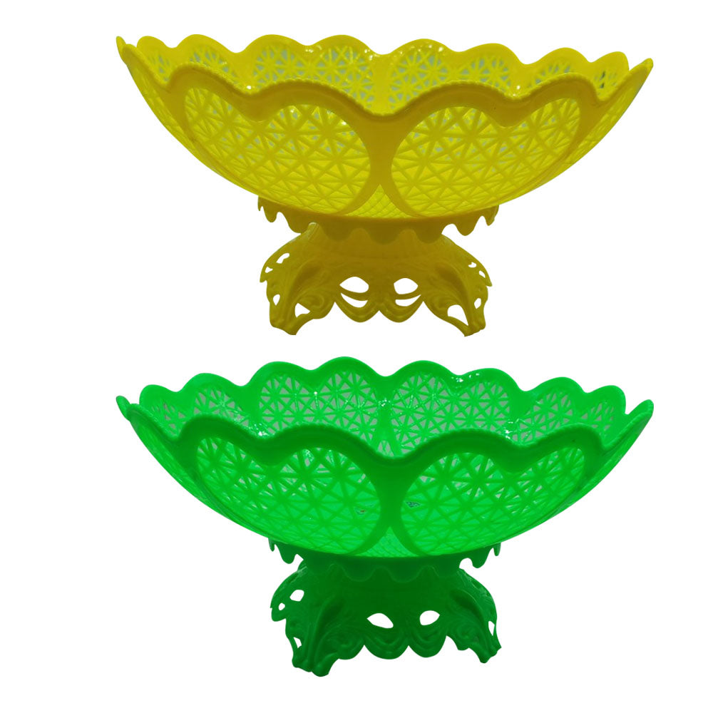 Durable plastic Fruit Tray Fruit Basket for Table Display Fruits Stand Organizer Tray