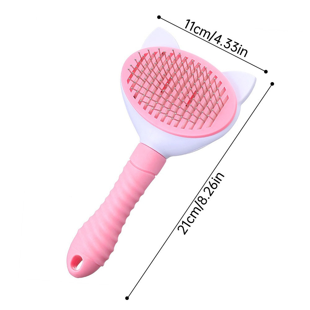 Pet Dog and Cat shedding Brush Hair Remover , Easy Pet Fur Remover for Cat and Dog