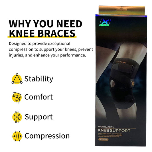 Knee Support Brace – Fits Both Left & Right Knees, One Size
