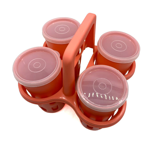 Plastic Drinking Cups with Snap-On Lid & Holder – Baso Tumbler for Kids | Everyday Use Drinkware for Indoor & Outdoor