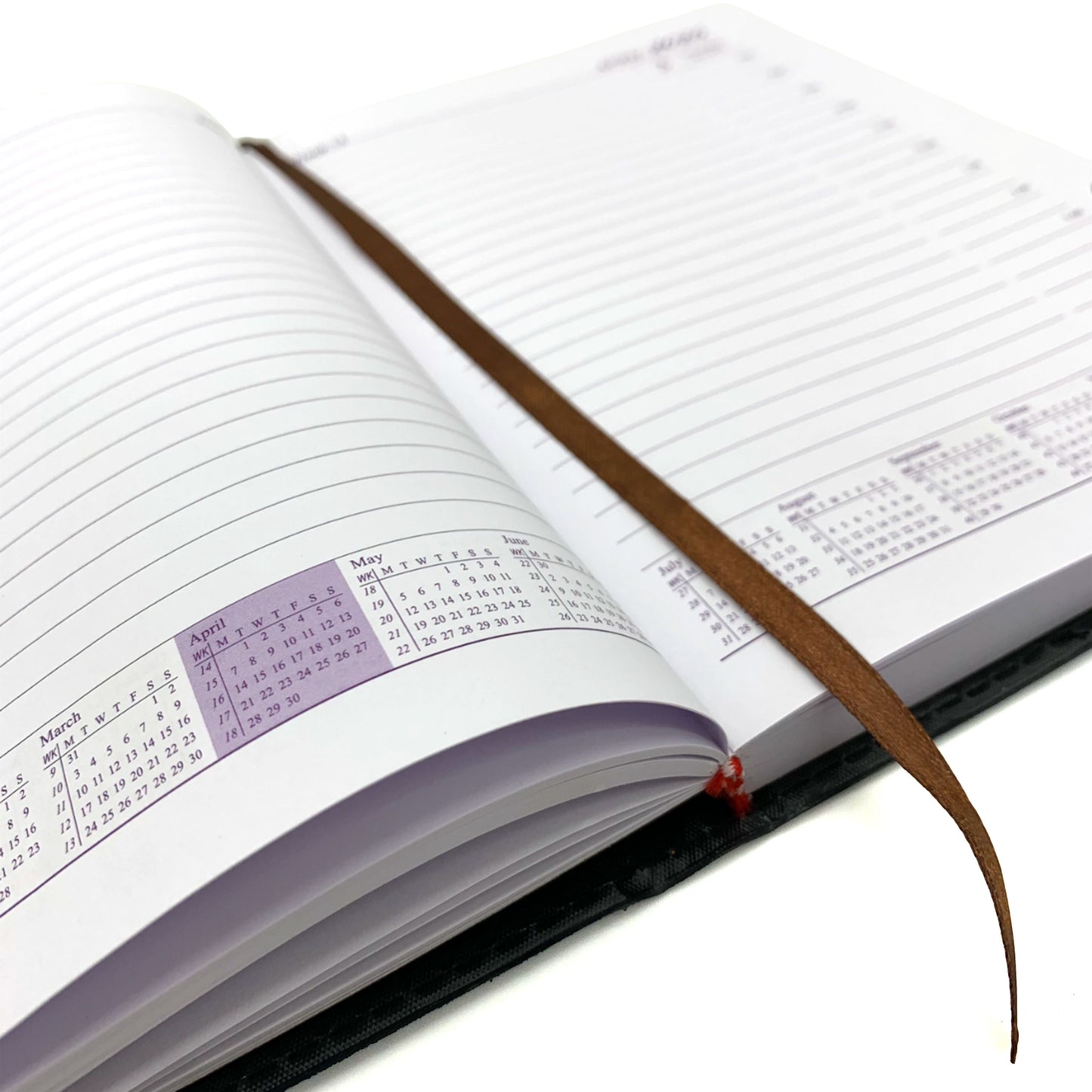 2025 Planner Notebook, Book Business Office Notebook Weekly and Monthly Daily Plan Efficiency Plan, Leather Cover Planner Notebook