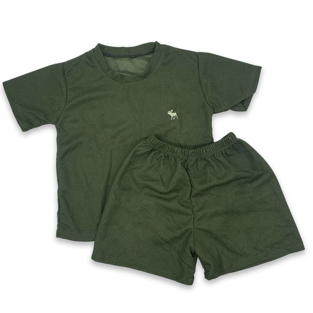 Kids Waffle Terno, 2-4 Years Old Outfit, Boys Girls Terno Pambata, Clothing Set, Cotton Kidswear, Unisex Toddler Outfit