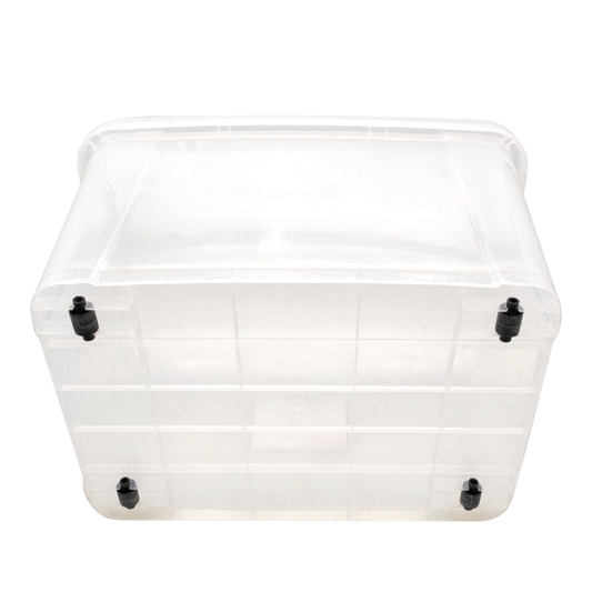 High Quality Storage Box Capacity 18 and 40 Liters Colors 3L, 5L, 12L with handles Transparent Multipurpose Storage Box Organizer