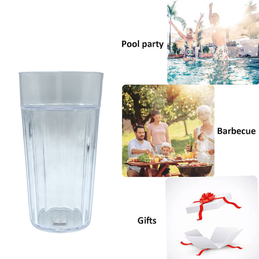 1-Piece Plastic Tumbler / Clear Plastic Tumbler / Fastfood Tumbler / Milk Tea Halo-Halo Tumbler Drinkware Cup Mug – Clear Plastic