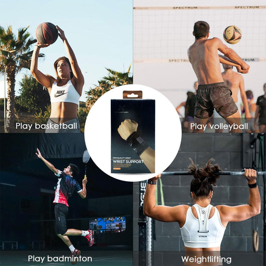 High-Quality Wrist Support – Multi-Directional Compression & Reinforced Edging