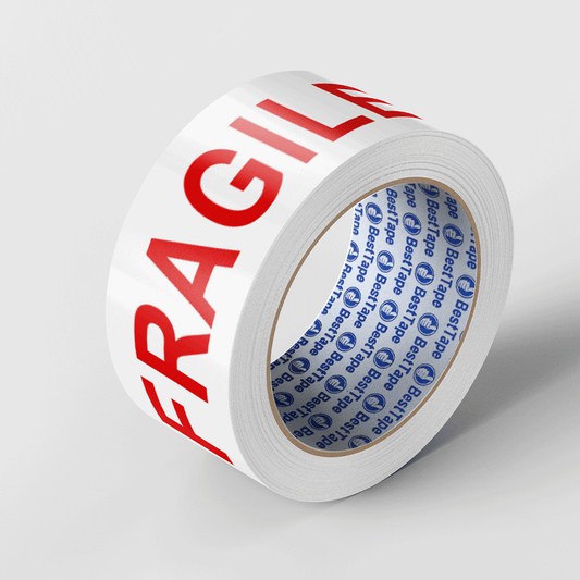 Warning Fragile Tape Packing Printing Tape-2 Inches x 100 Meter