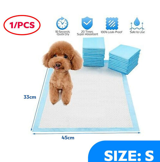 Super Absorbent Pet Training Pee Pads 60x60cm – Leakproof, Odor Control, Quick Dry for Dogs & Cats