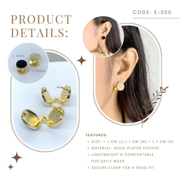 Elegant Earrings Collection – Timeless Jewelry for Civil Weddings & Special Occasions
