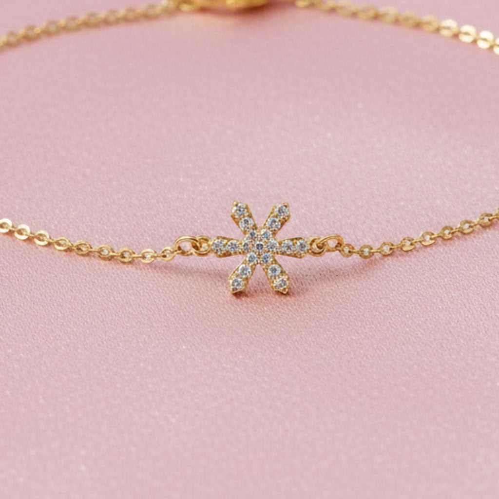 18K Gold, Silver & Rose Gold Bracelet – Elegant Women's Accessories