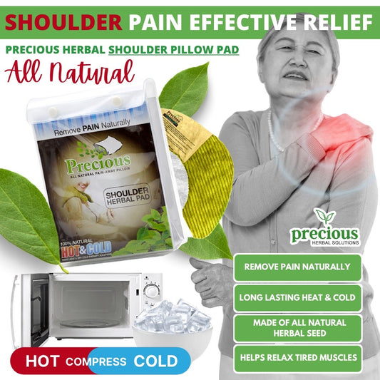 Precious Herbal Shoulder Pillow Microwave Pad - 20 x 50cm