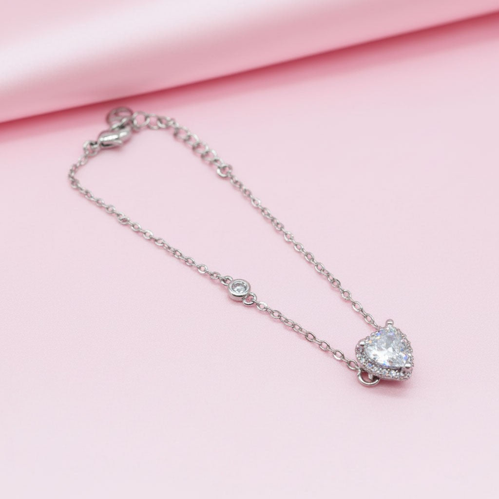 18K Gold, Silver & Rose Gold Bracelet – Elegant Women's Accessories