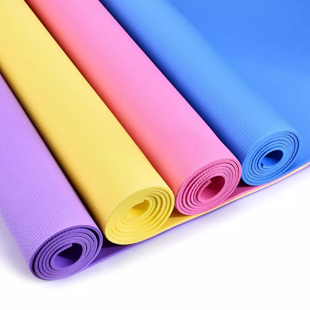 Yoga Mat Exercise Pad Thick Non-Slip, Durable Anti Slip 68 x 24 Fitness Yoga Mat for Men and Women | Choose Color Variations