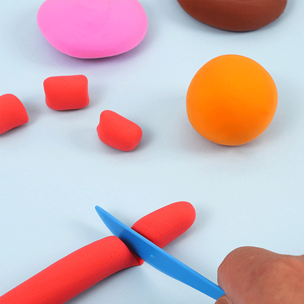 JOY Multi-Colored Clay for Kids - 12 Bright Colors | Non-Toxic, Reusable, Safe for Children | DIY Arts & Crafts Toy