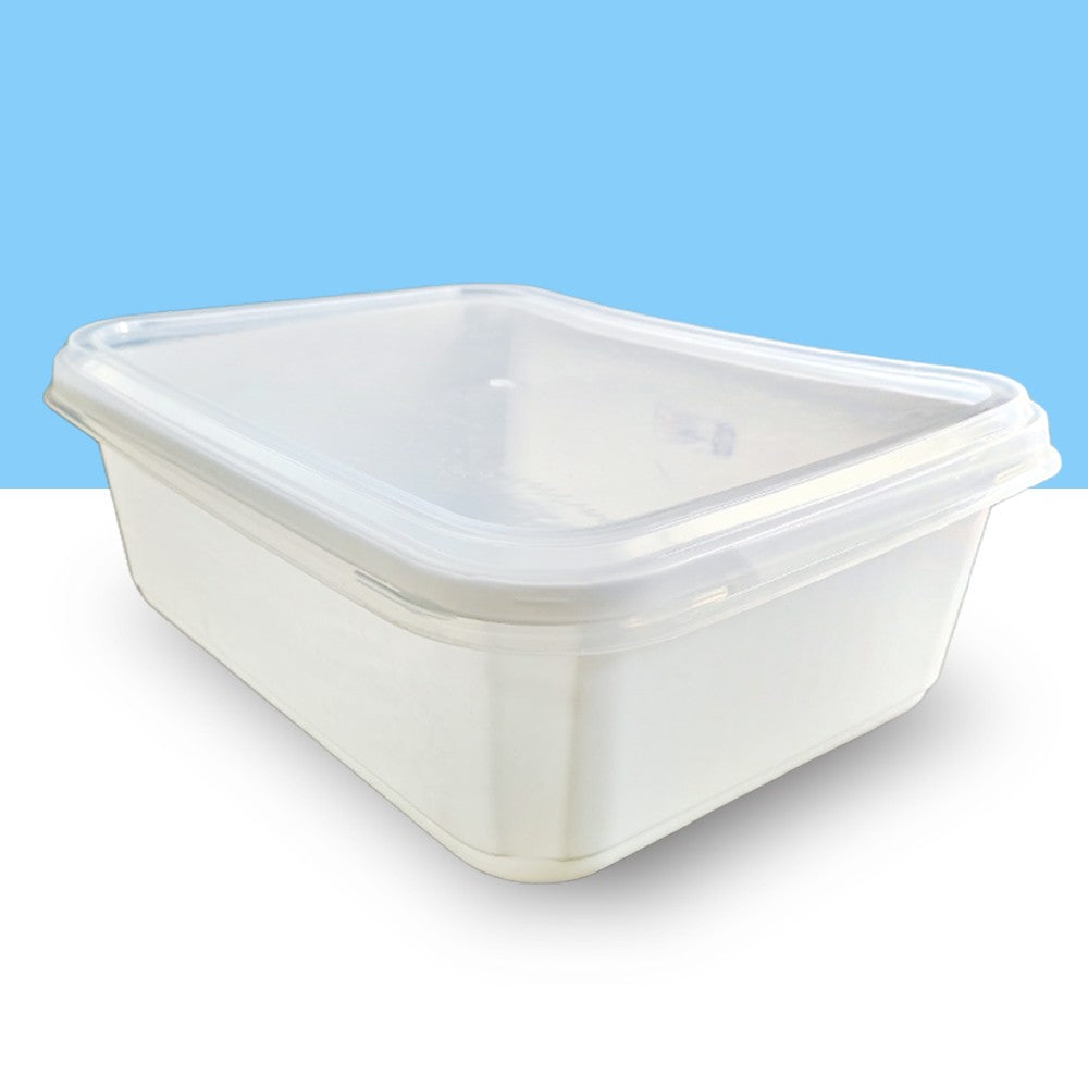 5000ml Food Storage Container with Lid | BPA-Free Plastic Organizer for Kitchen, Meal Prep, Freezer