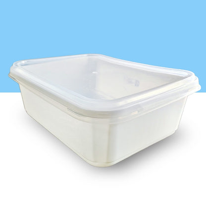 5000ml Food Storage Container with Lid | BPA-Free Plastic Organizer for Kitchen, Meal Prep, Freezer