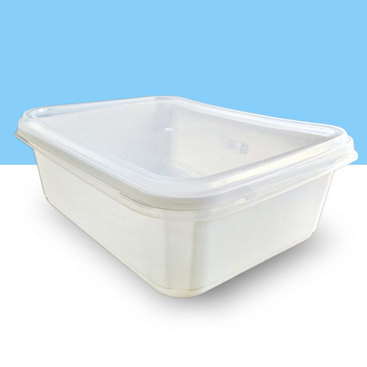 5000ml Food Storage Container with Lid | BPA-Free Plastic Organizer for Kitchen, Meal Prep, Freezer